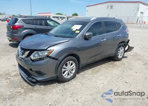 2016 Nissan Rogue Sv из США, поврежденный, VIN 5N1AT2MT4GC802941